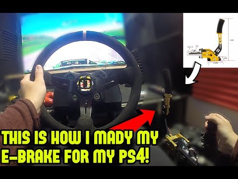 How i Made My E-Brake For My Logitech G29 For PS4/XBOX/PC!