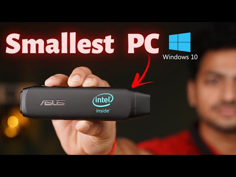 Smallest PC 🧐 | Asus Vivostick TS10 Stick PC Unboxing & Giveaway 🔥