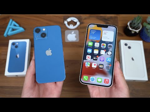 Apple iPhone 13 Unboxing: iPhone 13 Mini vs iPhone 13!