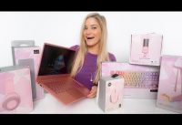 💕 NEW Quartz Pink Razer Blade Laptop + Accessories Unboxing!
