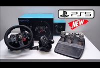 Logitech G29 steering wheel for new PS5/PS4/PS3/PC – Unboxing and Setup.