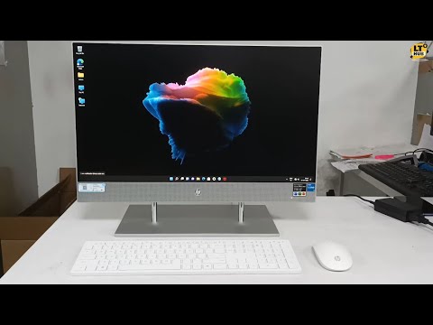 HP All-in-One Windows 11 Desktop Unboxing | HP All-in-One 24-dp1790in PC Computer Unboxing | LT HUB