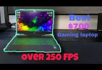 Best $700 gaming laptop | Unboxing and Review on hp pavilion laptop (FORTNITE 200 FPS)
