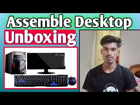 Assemble desktop unboxing | Pc unboxing Flipkart