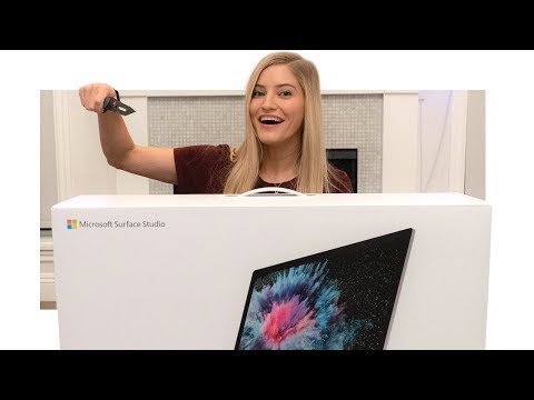 Microsoft Surface Studio 2 Unboxing!