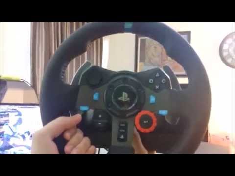 Logitech G29 Driving Force Unboxing Setup & Gameplay